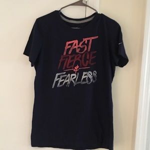 EUC XL navy blue Nike Slim fit tee